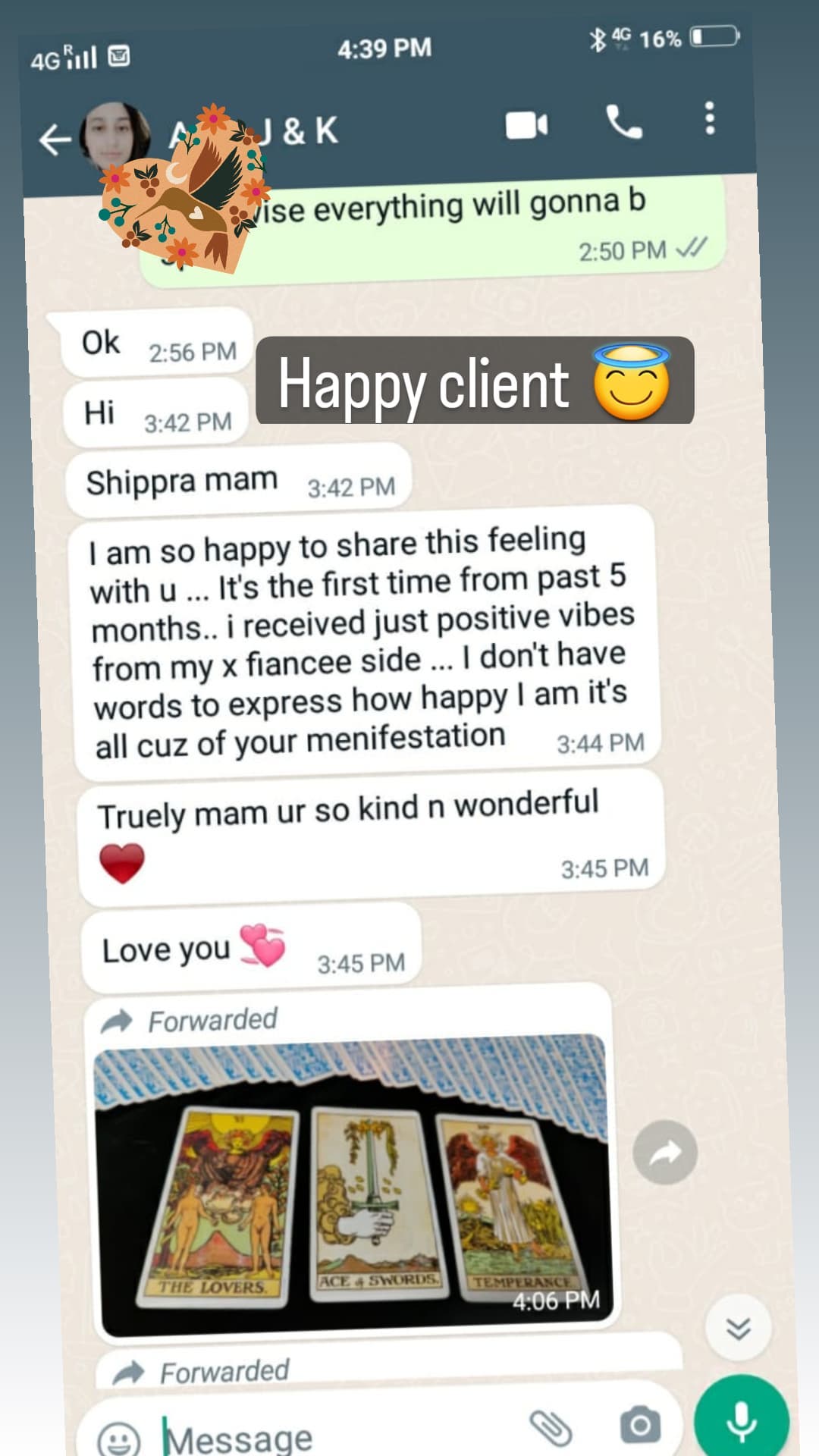 Testimonial