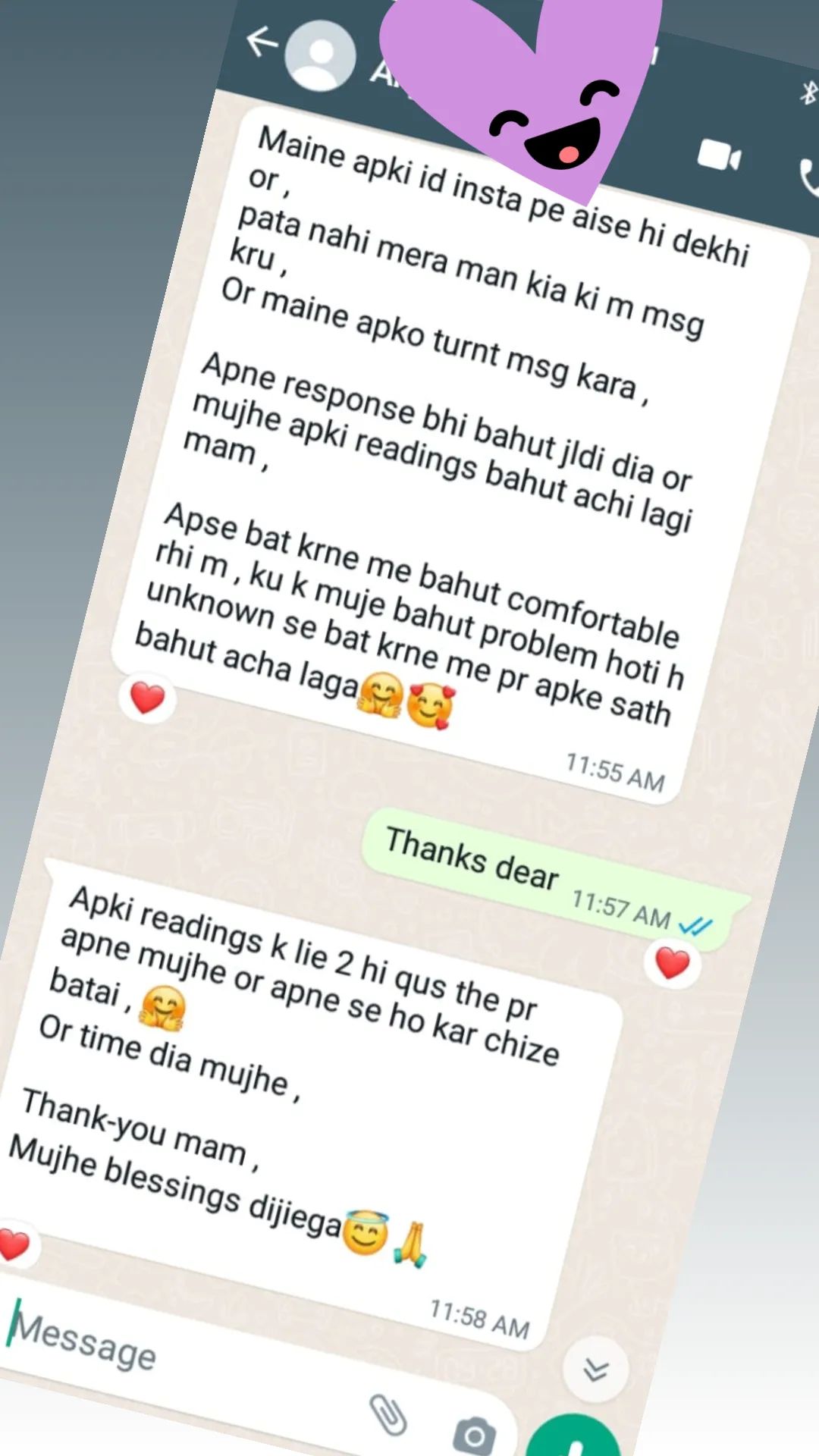 Testimonial